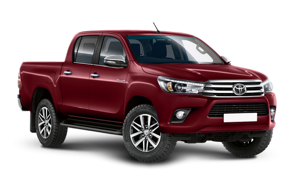 Toyota Hilux 2020 Темно-красный