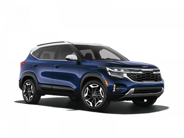 Kia Seltos NEW Синий с белой крышей