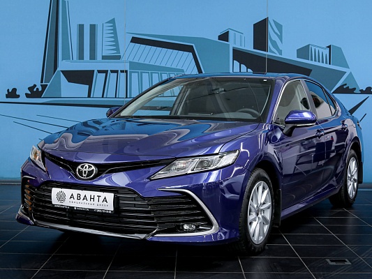 Toyota camry 2021 blue classic