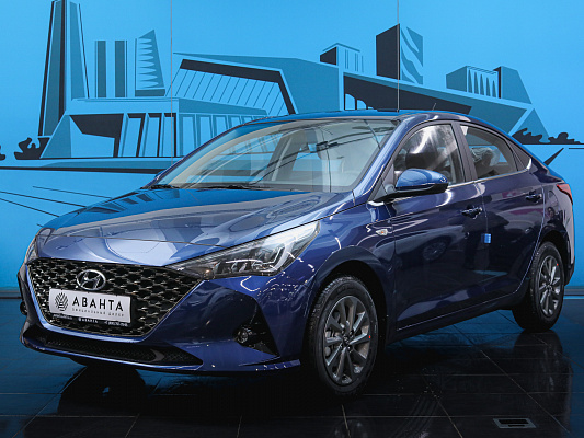 Hyundai Solaris Elegance blue