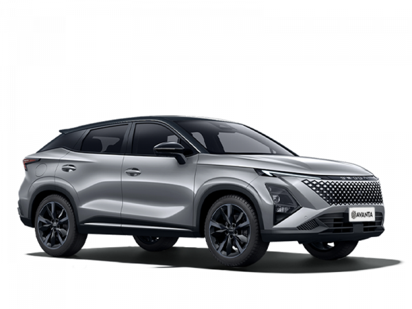 Omoda C5 Серебристый с черной крышей